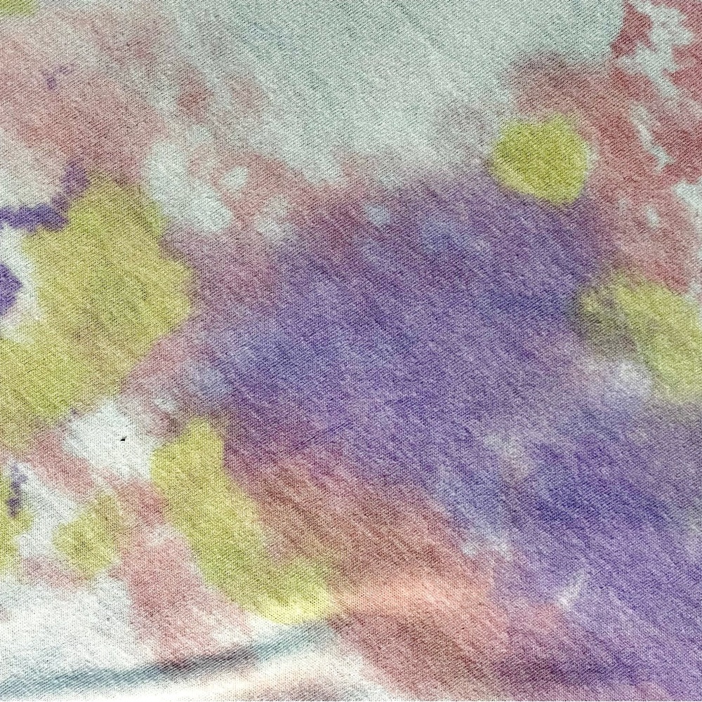 NSYNC Justin Chris Joey Lance JC Tie Dye Cropped Cotton-Poly Band T-Shirt Sz L - Picture 4 of 8